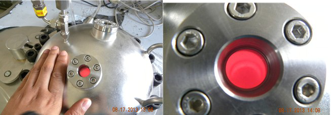 可视高温高压气体压渗熔炼装置(图4) 可视高温高压气体压渗熔炼装置(图5)