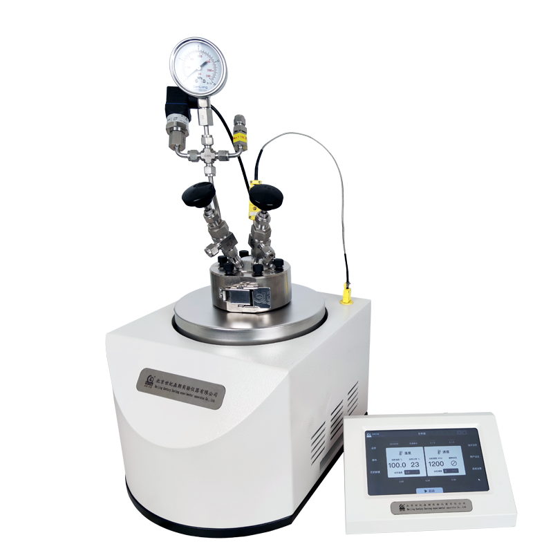 SLM-T10-1000ml触屏微型反应釜(图1) SLM-T10-1000ml触屏微型反应釜(图1)